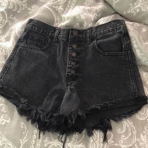 Hollister Five-Button Jean Shorts